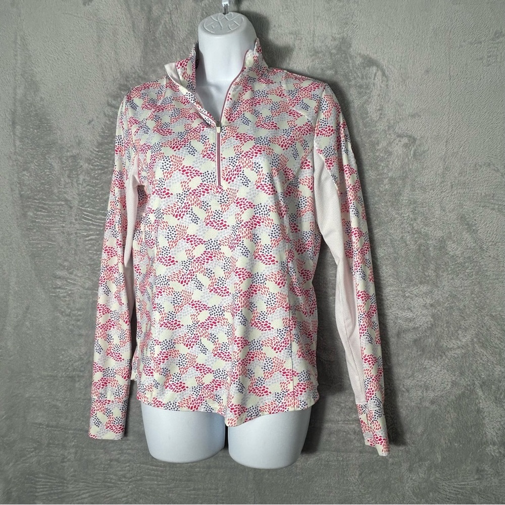 Zero Restriction Pullover Top Womens Small 1/4 Zi… - image 5